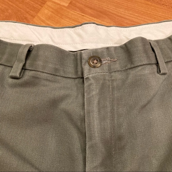 Haggar generations Men's Khaki Pants 38 X 32 Flat Front Hidden Comfort Waistband - Picture 4 of 12